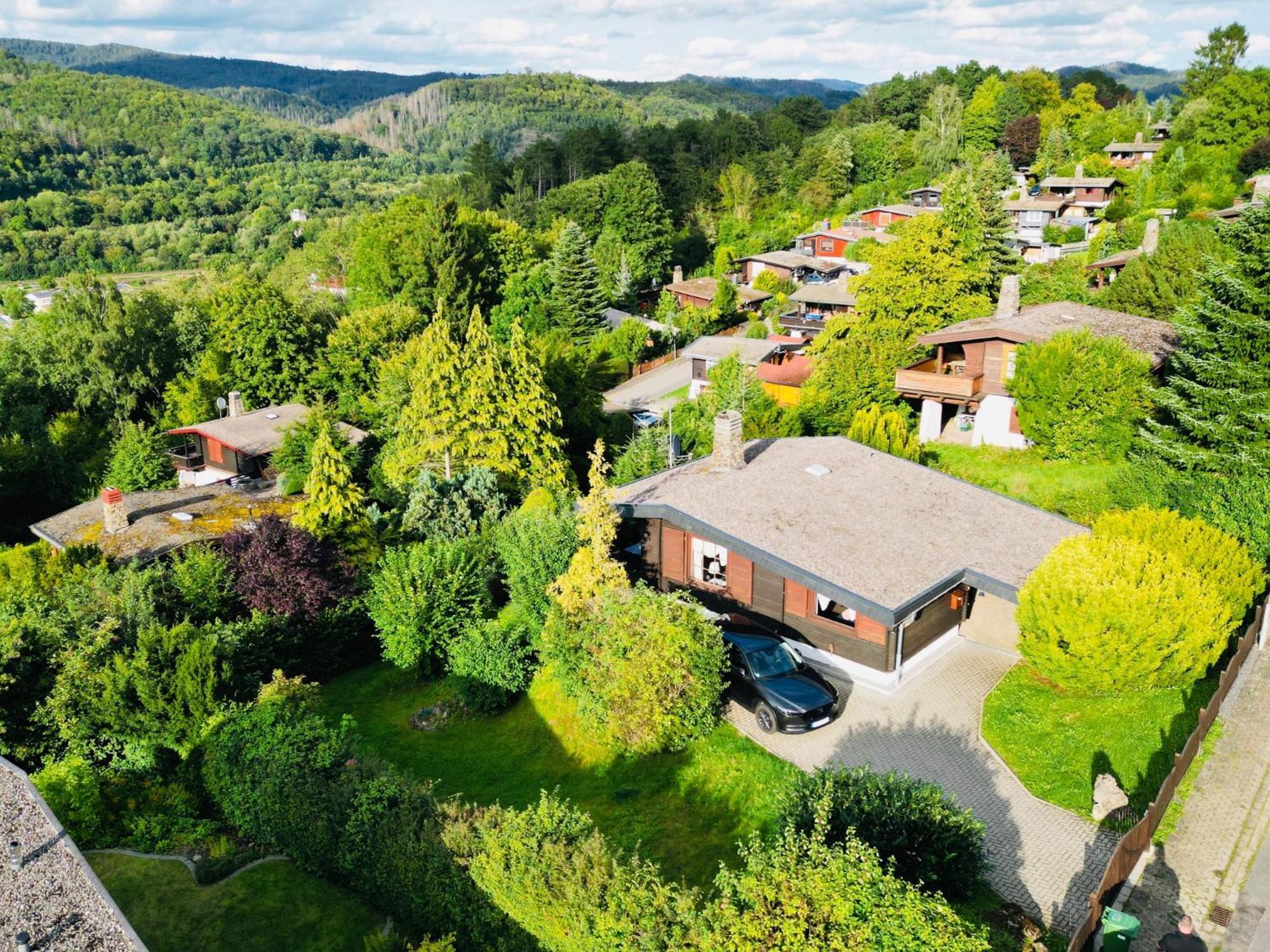 Dachsbau Villa Barbis Exterior foto